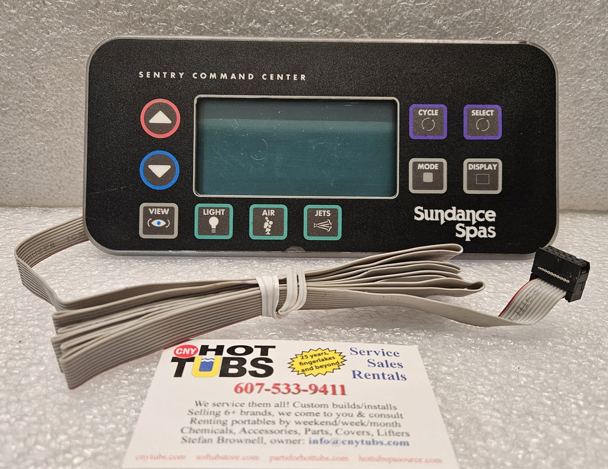 Sundance Spas Sentry topside control panel – Hot Tub Spa Source