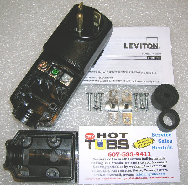 Leviton 120 Volt 20 Amp GFCI Cord End