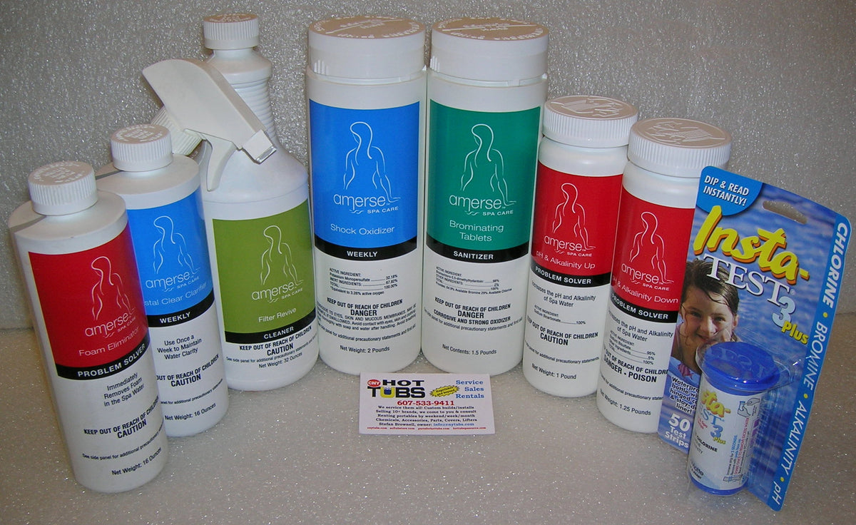 Amerse BIG Bromine Starter Kit Hot Tub Spa Source