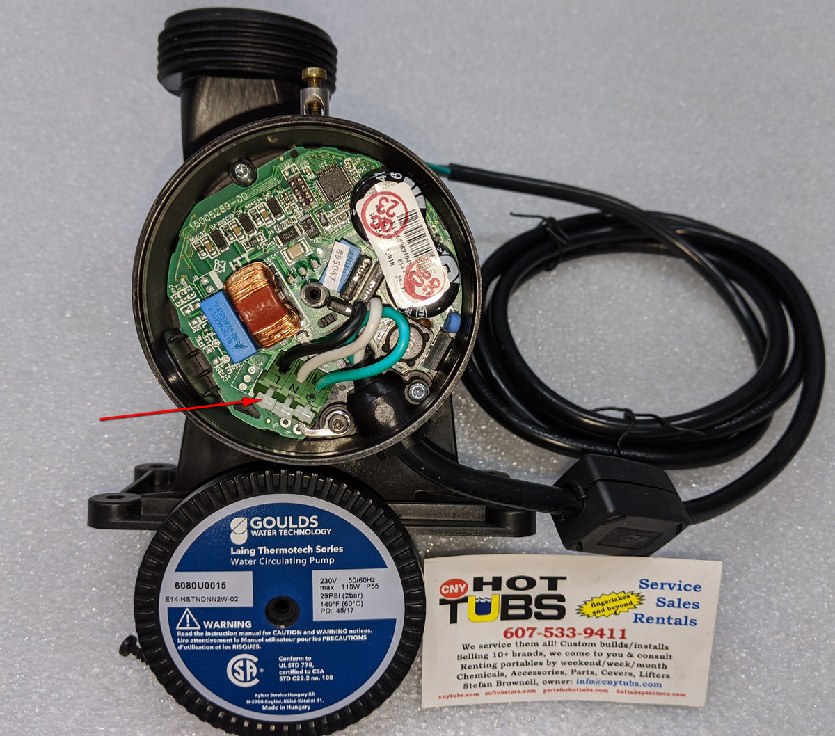 Laing/Goulds E14 Circulation pump 230V – Hot Tub Spa Source
