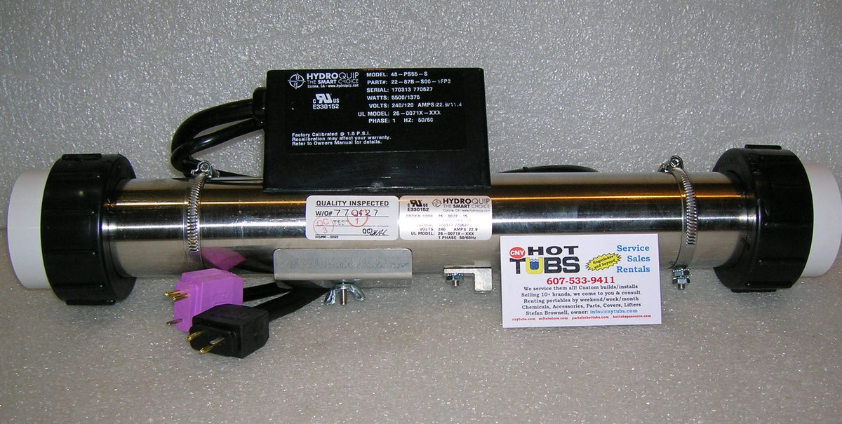 Hydro Quip Platinum Series Spa Heater 230V 5.5kW – Hot Tub Spa Source