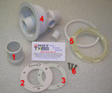 Nozzle for Jacuzzi AMH Type Jets (#1 IN PHOTO)