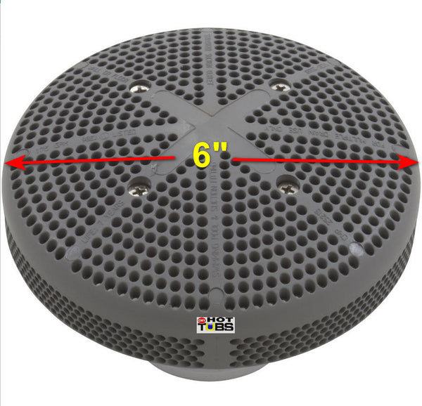 CMP 6" Suction/Drain fitting, complete