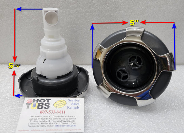 CMP Typhoon 500 RotoPulse jet, SS/Crown face