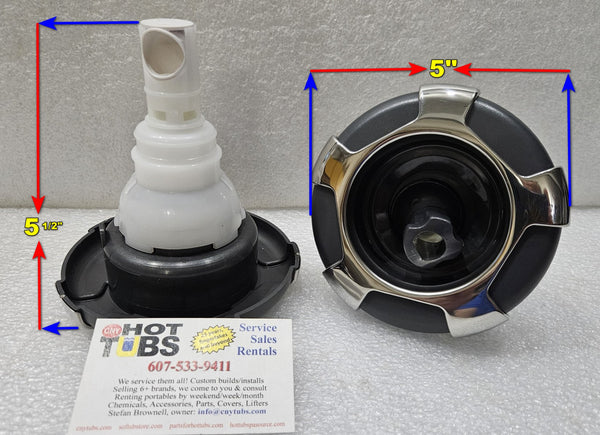 CMP Typhoon 500 Roto jet, SS/Crown face