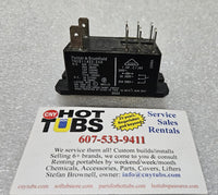 P & B T92 Relay, DPDT, 30Amp, 230V coil