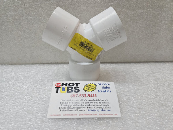 120 Degree WYE fitting 1-1/2" X 3