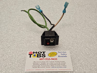 Jacuzzi panel mount connector - female