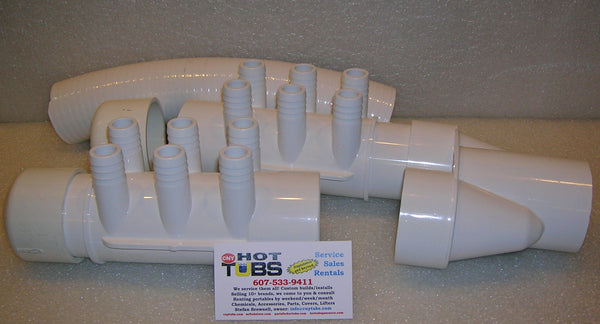 Hot Tub Spa Part Black Waterfall Valve Kit Barbs Clamps Unions Hot Tub Spa Part Black Waterfall Valve Kit Barbs Clamps Unions