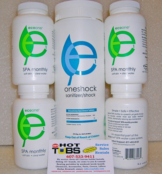 ecoone Spa Products 4 Month Supply