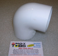 Standard 2" 90 Degree PVC Elbow