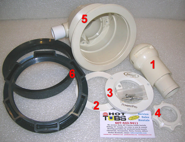 Clamping Ring Gasket for Jacuzzi HTA Type Jets (#2 IN PHOTO)